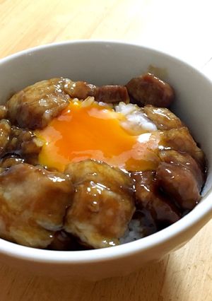 豚バラの角煮丼-レシピのメイン写真
