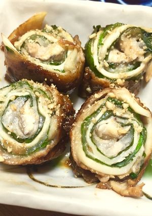 エリンギくるくる肉巻き-レシピのメイン写真