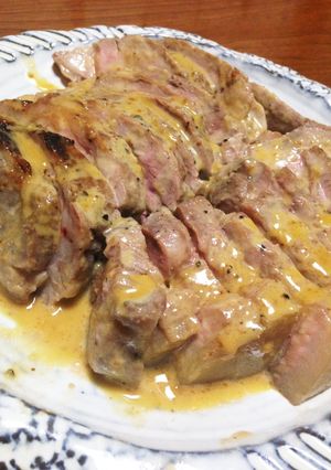 豚バラブロックの味噌マヨグリル-レシピのメイン写真