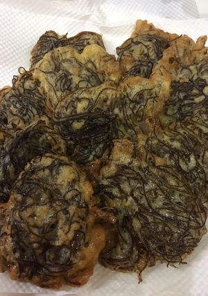 お好み焼き粉で作るもずくの天ぷら-レシピのメイン写真