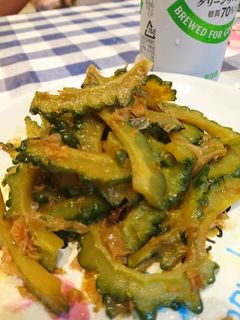 ゴーヤのうまうま油炒め-レシピのメイン写真