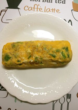 しらすとピーマンとチーズの卵焼き-レシピのメイン写真