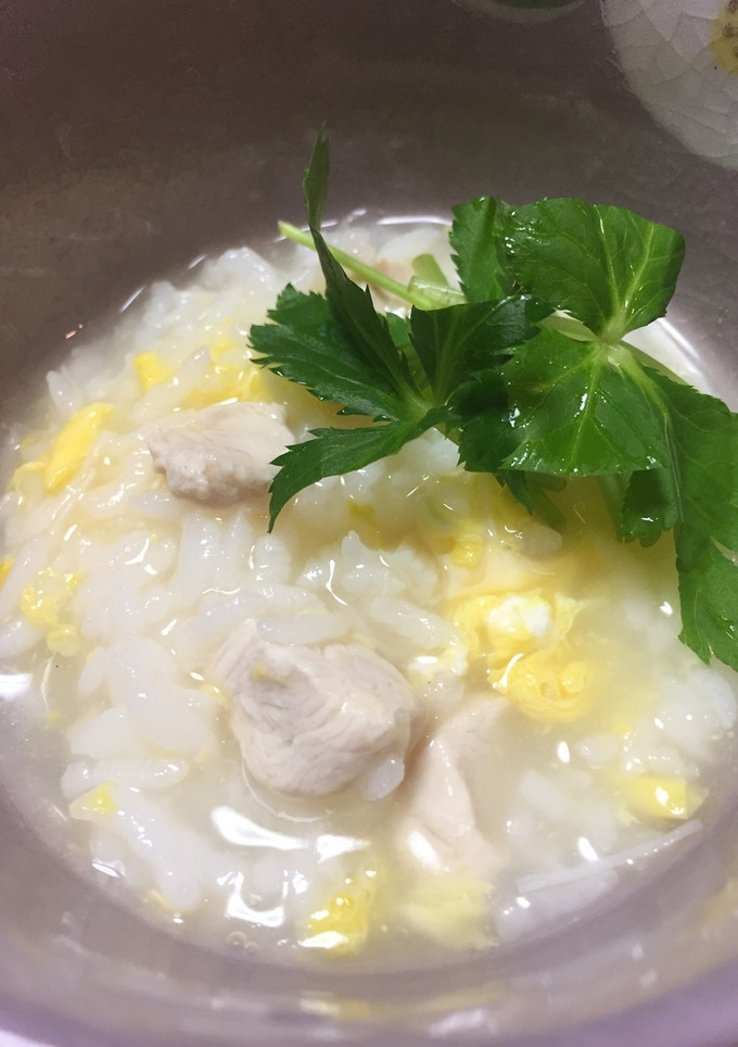 旨味いっぱいで簡単☆ホタテと鶏の中華粥-レシピのメイン写真