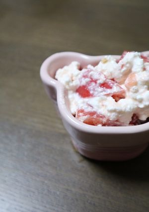 離乳食*トマトとカッテージチーズ和え-レシピのメイン写真