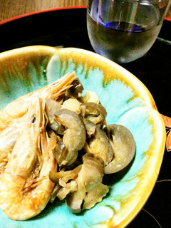 海老じゃこと茄子古漬けの煮物♪ -レシピのメイン写真