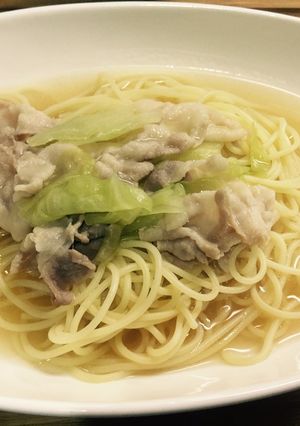 ラーメンみたいなパスタ-レシピのメイン写真