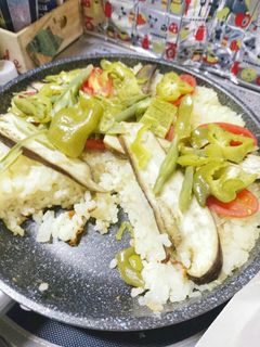 夏野菜パエリア-レシピのメイン写真