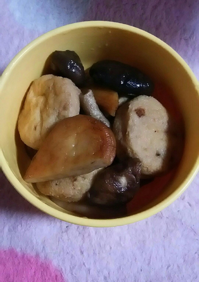 がんもどきと椎茸の煮物-レシピのメイン写真