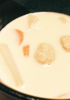 豆乳白味噌スープ-レシピのメイン写真