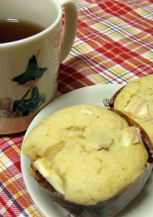 りんごジャムとホワイトチョコのマフィン-レシピのメイン写真