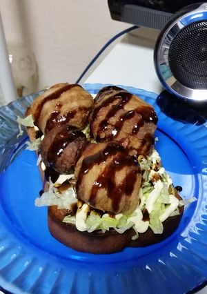 肉紫蘇巻きマッシュルームフライトースト-レシピのメイン写真