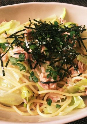 茹でて混ぜるだけ！キャベツナパスタ！-レシピのメイン写真