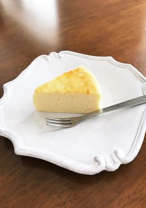米粉100% スフレチーズケーキ-レシピのメイン写真
