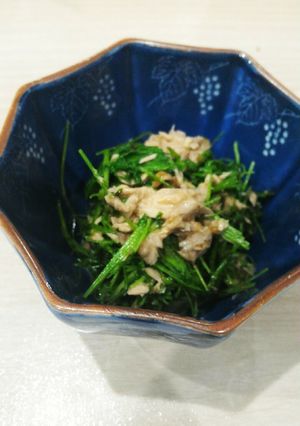 にんじん菜のゴマドレ！！一分で完成！！-レシピのメイン写真