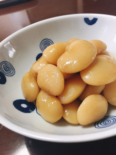 お豆が好きになる!柔らか白花豆の甘煮-レシピのメイン写真