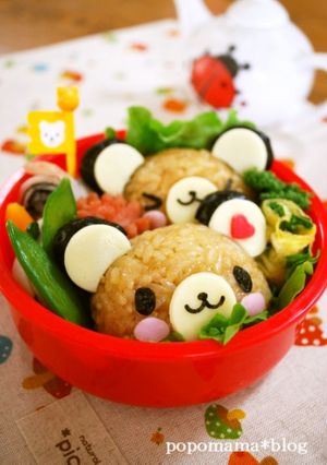 テノリクマ　キャラ弁-レシピのメイン写真