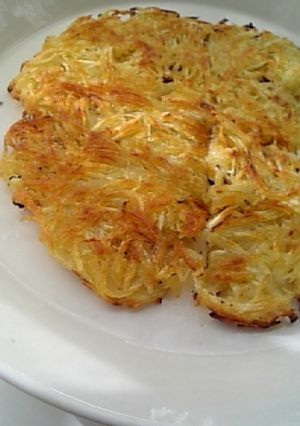 スライサーで簡単ハッシュドポテト☆朝ご飯-レシピのメイン写真