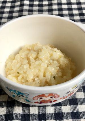 離乳食後期•軟飯とりごはんฅʕ•ᴥ•ʔ-レシピのメイン写真