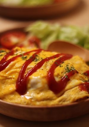 Staubでケチャップライス♡オムライス-レシピのメイン写真