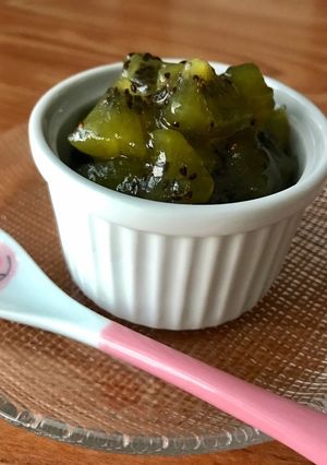 レンジで(グリーン)キウイジャム-レシピのメイン写真