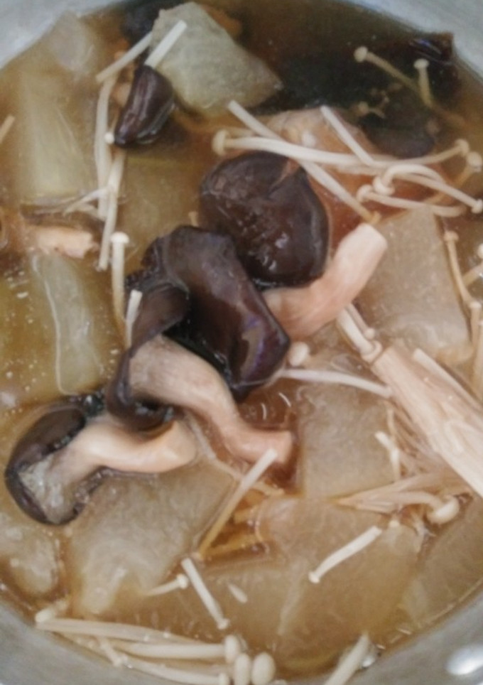 冬瓜と霜降り舞茸とえのきの煮物-レシピのメイン写真