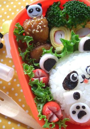 パンダちゃんキャラ弁-レシピのメイン写真