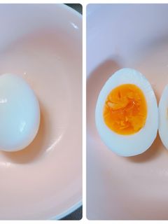 茹で卵作り方*剥き方-レシピのメイン写真