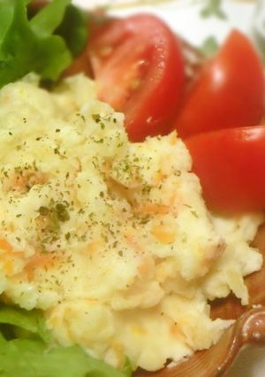 基本の☆きゅうりなしポテトサラダ♪-レシピのメイン写真