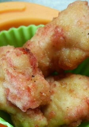 練り梅で味付。米粉唐揚げ-レシピのメイン写真