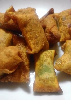 ｳｲﾝﾅｰの包揚げ-レシピのメイン写真