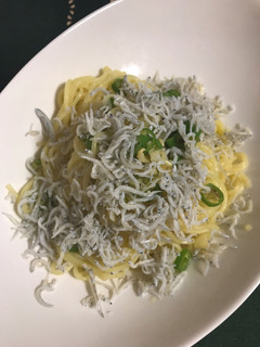 入れ過ぎ注意!青唐辛子としらすのパスタ-レシピのメイン写真