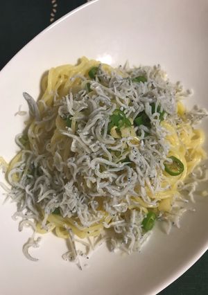 入れ過ぎ注意！青唐辛子としらすのパスタ-レシピのメイン写真