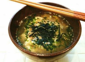 簡単♡海苔と卵でのりたま味噌汁♡-レシピのメイン写真