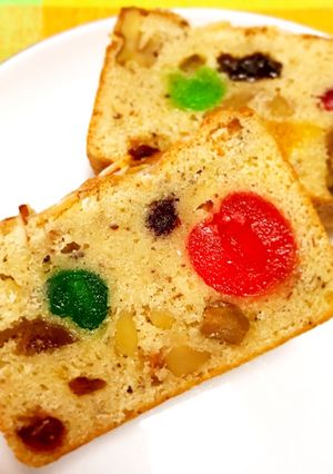 お店の味!しっとりフルーツケーキ-レシピのメイン写真
