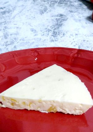 パイナップル缶でレアチーズケーキ-レシピのメイン写真