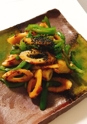 旨い♬ ちくわとピーマンのきんぴら-レシピのメイン写真