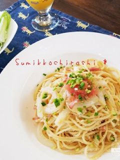 苦くないゴーヤと☆たらこスパゲッティ-レシピのメイン写真