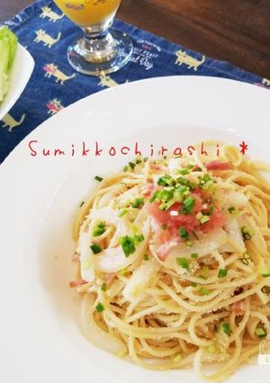 苦くないゴーヤと☆たらこスパゲッティ-レシピのメイン写真