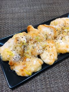 居酒屋風✤鶏むね肉のネギ塩だれ炒め-レシピのメイン写真
