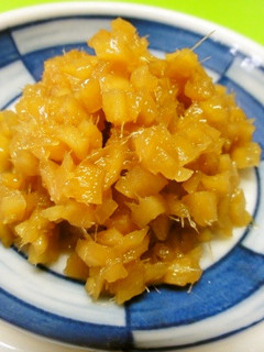 *納豆のタレでしょうがの佃煮*-レシピのメイン写真