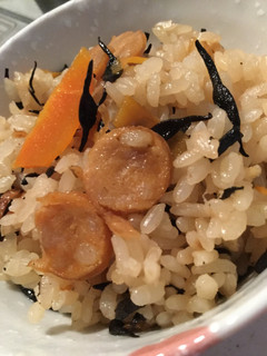 夏の残り物で炊き込みご飯-レシピのメイン写真
