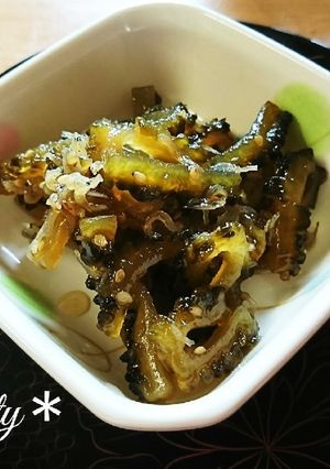 *ゴーヤの梅煮~佃煮~*-レシピのメイン写真