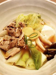 冷え症・風邪に!生姜スープのねぎ豚煮込み-レシピのメイン写真