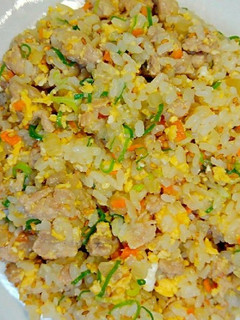 簡単油不要の豚肉炒飯-レシピのメイン写真