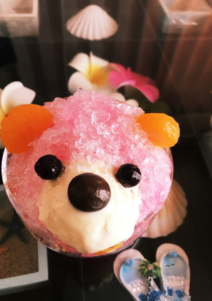 くまのかき氷-レシピのメイン写真