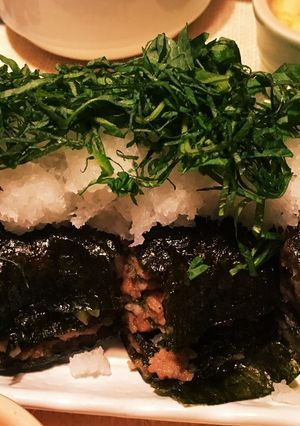 ♢海苔とひき肉のミルフィーユ♢-レシピのメイン写真