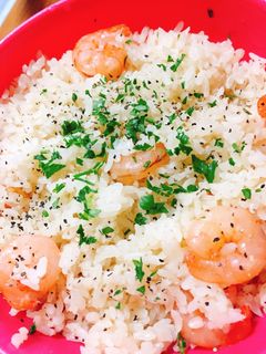 炊飯器でエビピラフ♡簡単-レシピのメイン写真