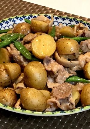 こてっちゃん☆豚肉とじゃが芋炒め-レシピのメイン写真
