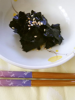 レンジで簡単♪海苔の佃煮風-レシピのメイン写真