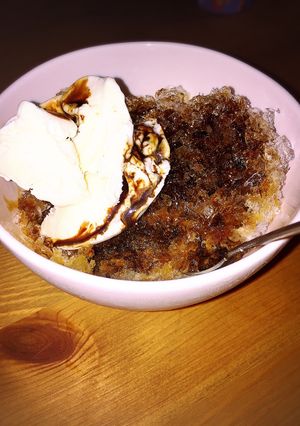 カフェモカかき氷-レシピのメイン写真